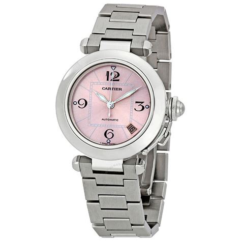 Cartier Pasha C Pink Automatic Unisex Watch .